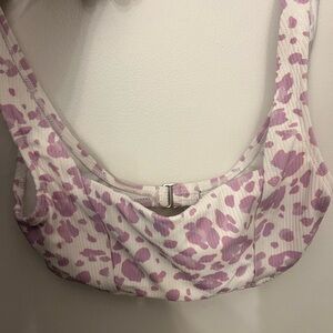 Forever 21 purple cheetah print bathing suit top